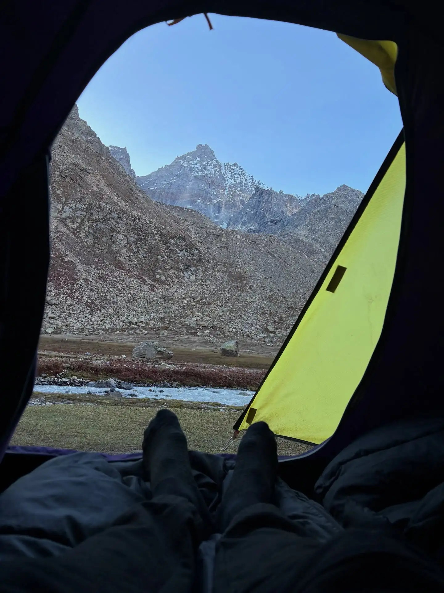 Camping at Chandratal and Hampta Pass Lake