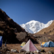 Camping near Jamolhari