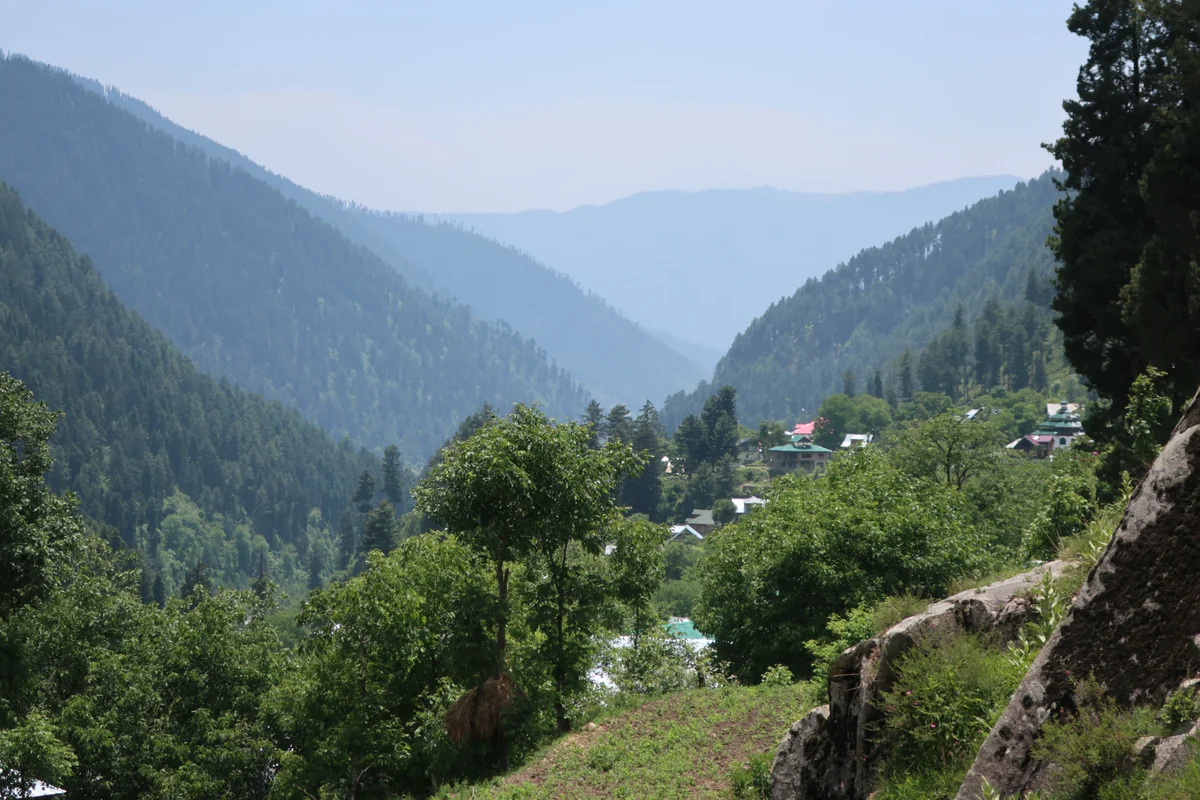 Naranag village. Gangabal Lakes Trek, Kashmir, India