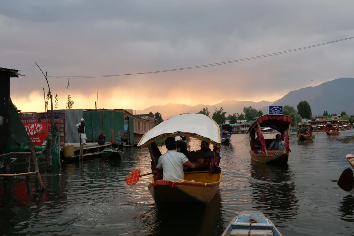 Shikara, Dal Lake, Gangabal Lake Trek, Kashmir, India