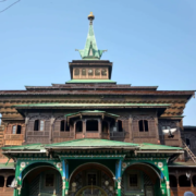 Wooden Mosque, Khanqah - Srinagar, India
