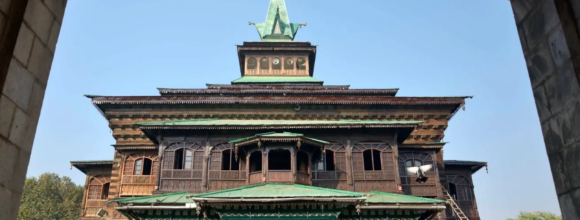 Wooden Mosque, Khanqah - Srinagar, India