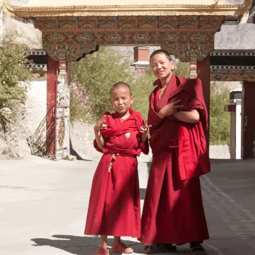 Ladakh-India Bodh Monks