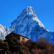 Mount Ama Dablam Panoramic Beautiful View