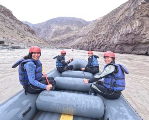 Rafting in Indus river near Leh Ladakh India-Grand-Circuit-Tour