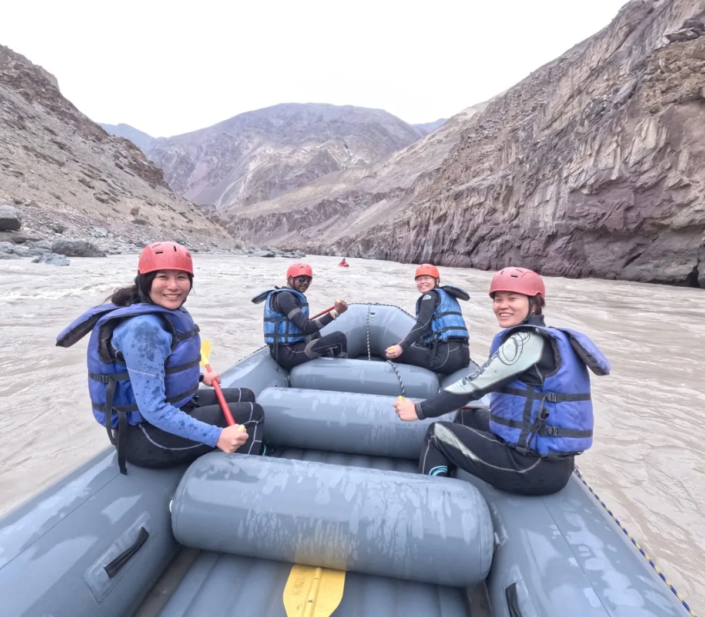 Rafting in Indus river near Leh Ladakh India-Grand-Circuit-Tour