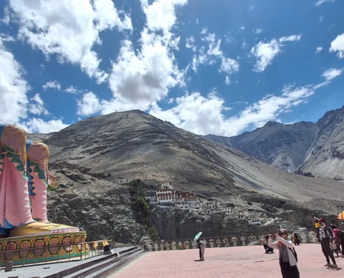 Statue of Future Budha in Diskit Ladakh India-Grand-Circuit-Tour