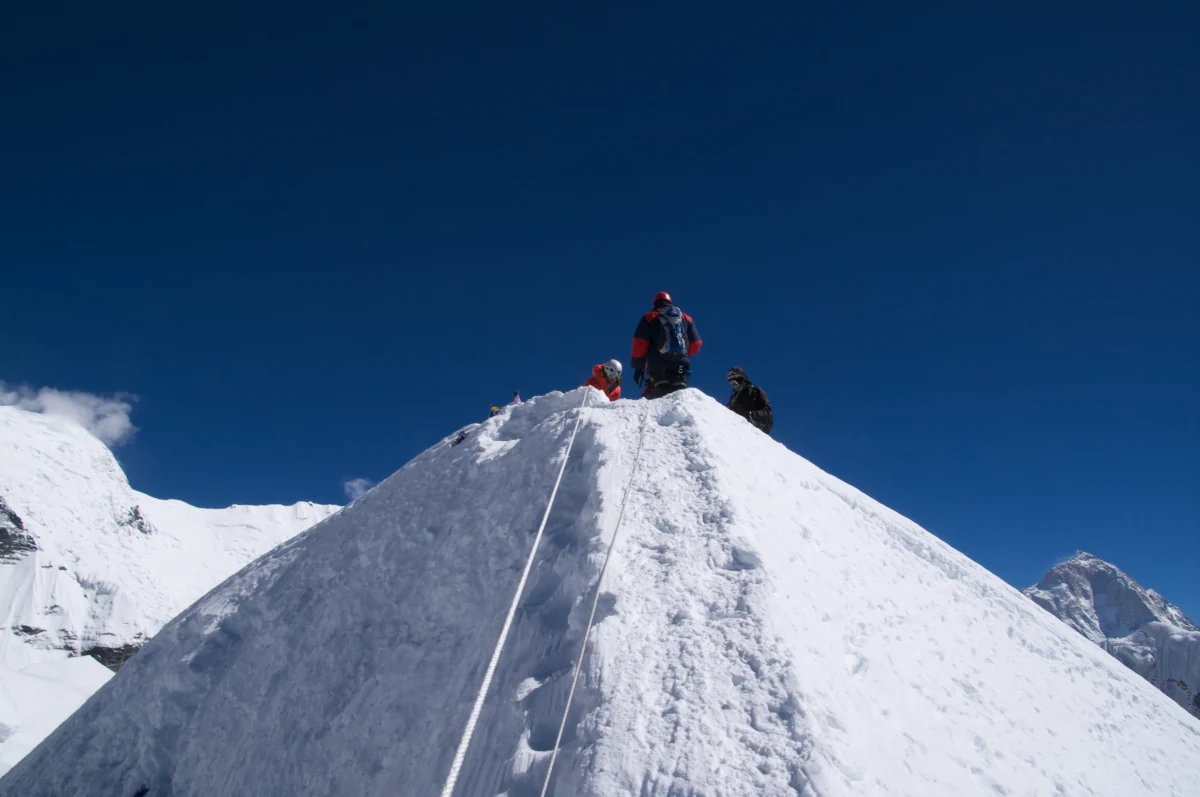 Island Peak Imja Tse summit Nepal