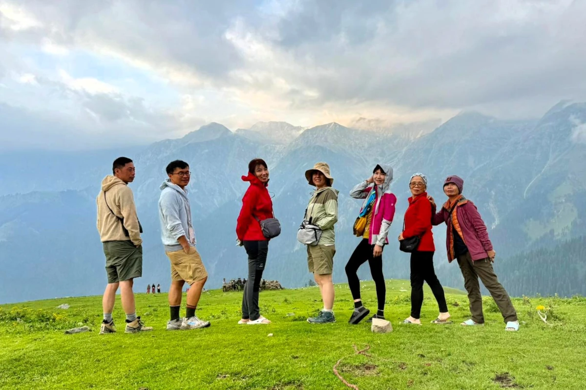 Team on a remote Warwan Expedition and Trek