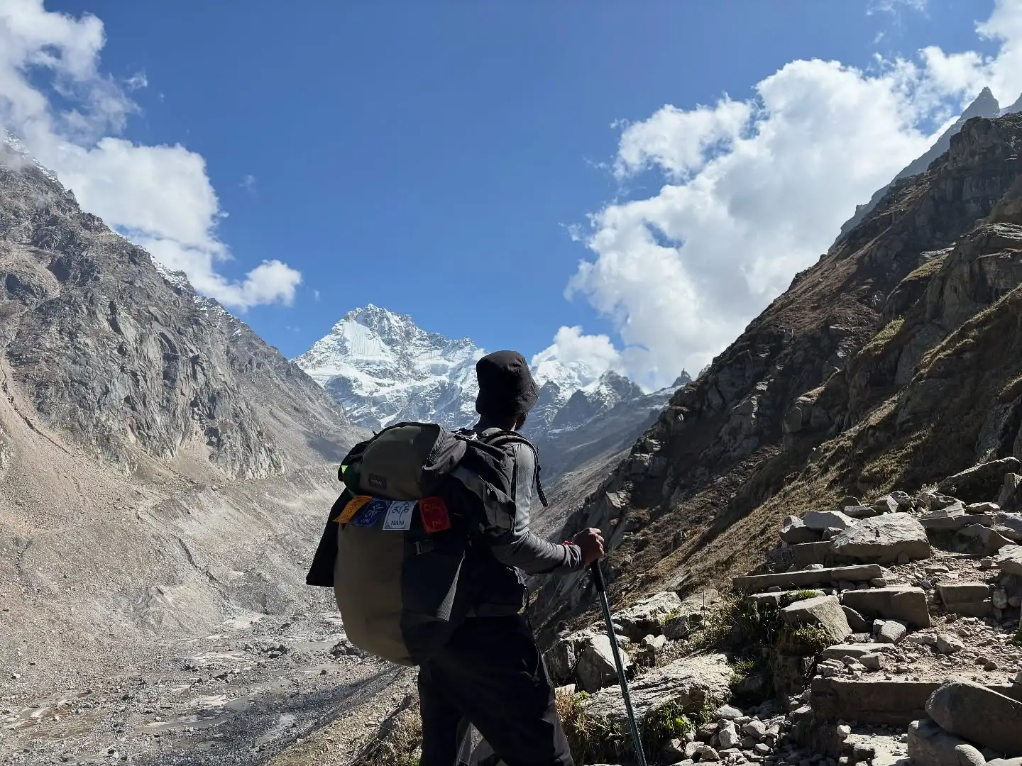 Trekking to Hampta Pass