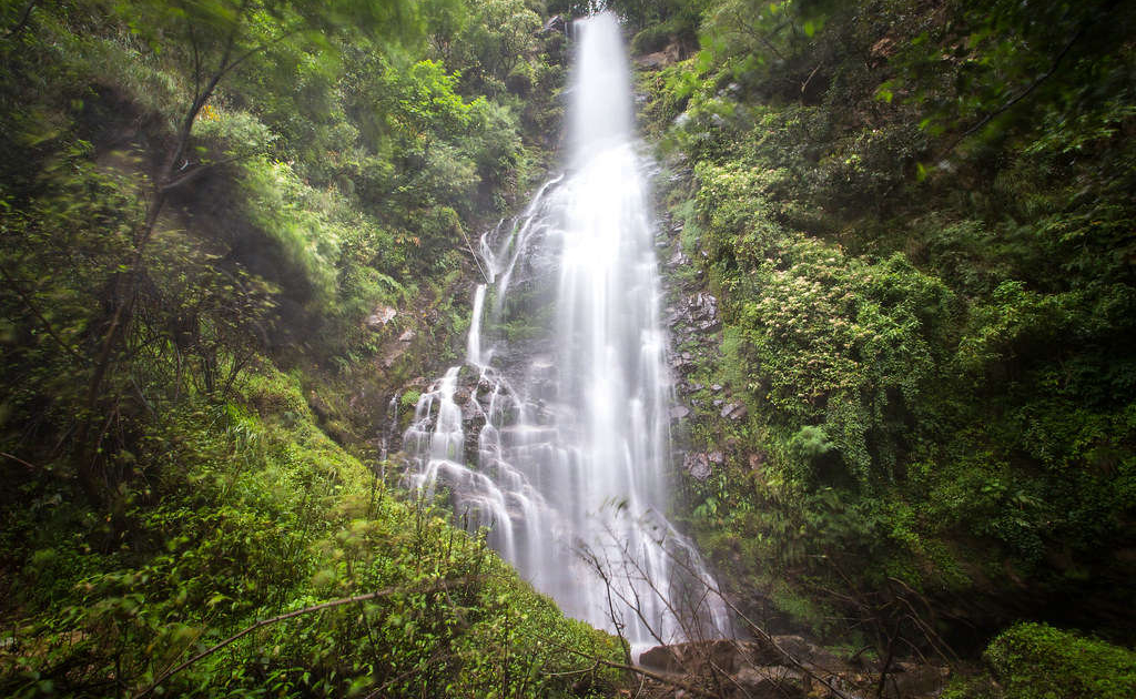 Bhutan waterfall