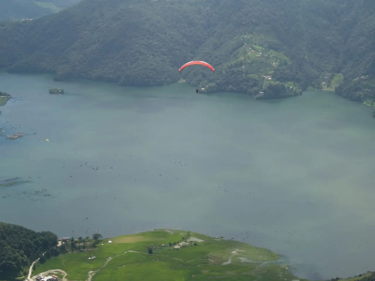 Paragliding in Pokhara - Nepal