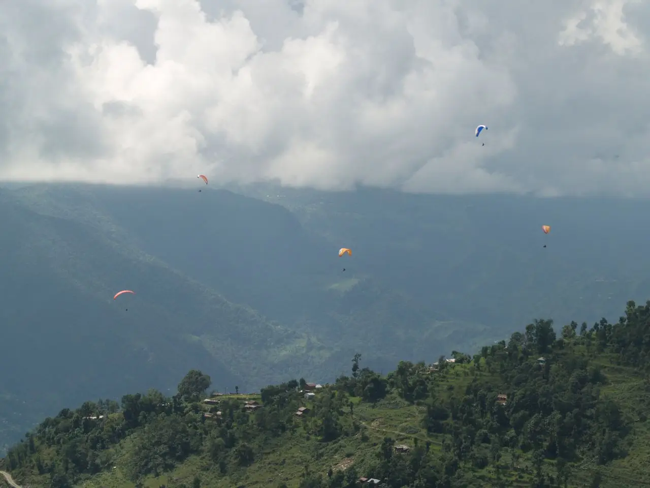 Paragliding in Pokhara - Nepal