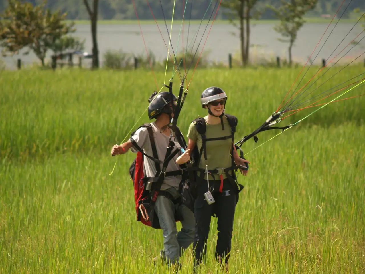 Paragliding in Pokhara - Nepal