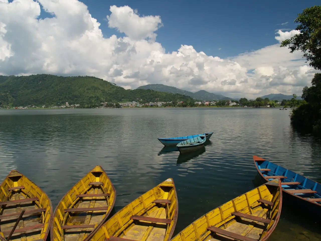 Pokhara lake - Nepal